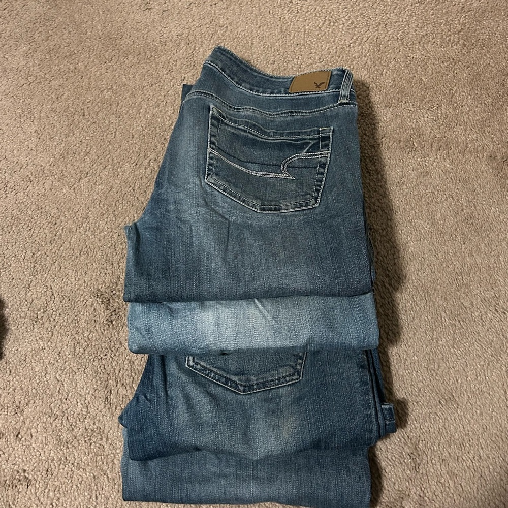 American Eagle jeans (lot of 4)
